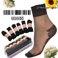 #جوراب شیشه ای کفه دار ♦️دوربع اعلاء