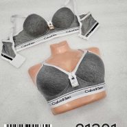 سوتین ملانژ پرسی اسپرت زنانه
