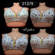 سوتین دخترانه نخی طرح قلبی
