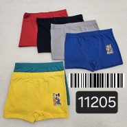شورت پادار پسرانه 2 تا 3 سال نخی سوپر